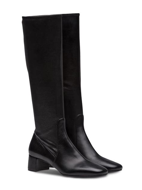 prada sport nappa leather boots|Men's Boots .